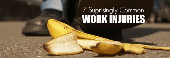 7 Most Common Workplace Injuries